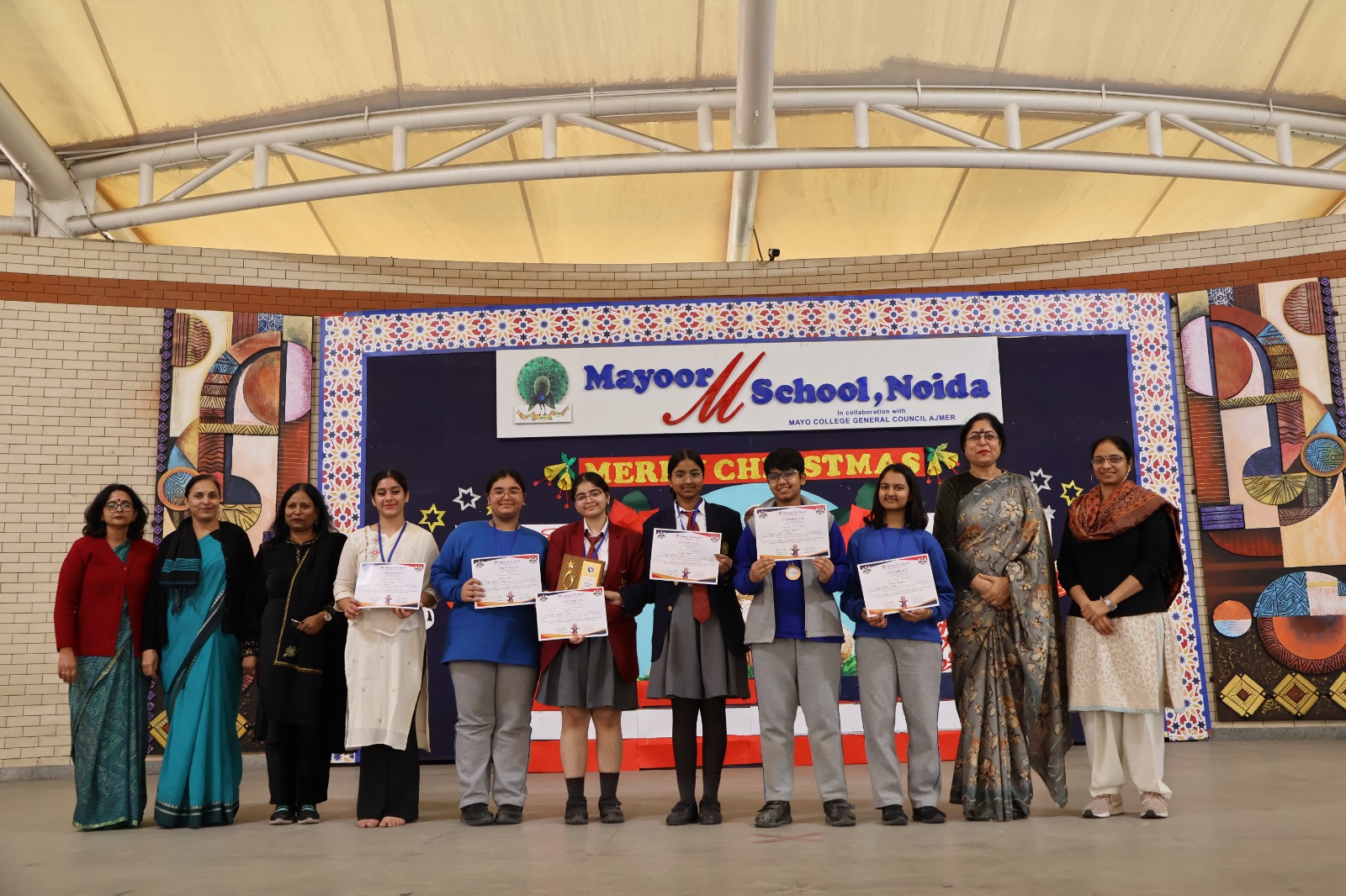 A Symphony of Spirit and Rhythm: Mayoor School, Noida Celebrates Christmas and Fusion Dance